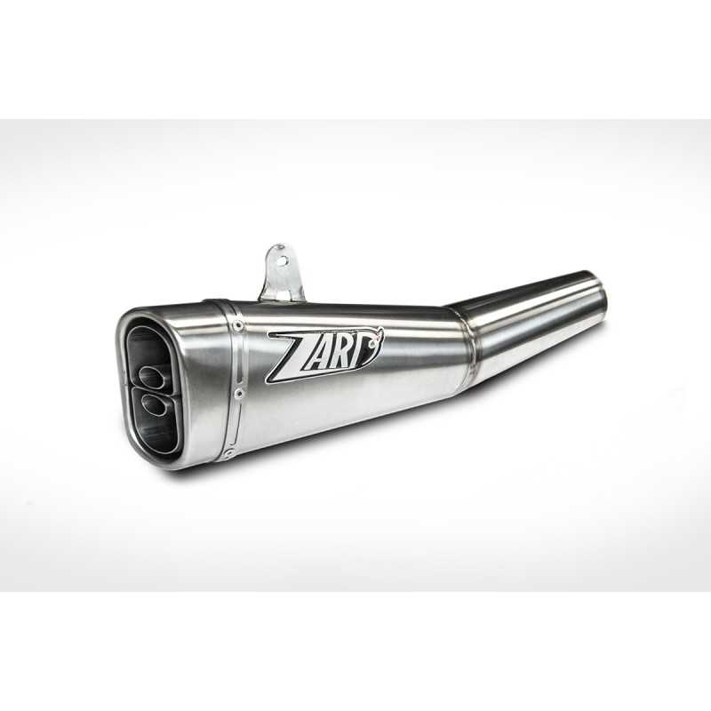 Zard Full Exhaust System 2-1 Short RVS | Yamaha MT07»Motorlook.nl»