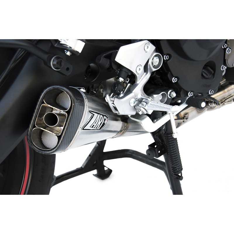 Zard Full Exhaust System 3-1 Short RVS | Yamaha MT09»Motorlook.nl»