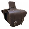 KM-Parts Saddlebags Leather brown 1000»Motorlook.nl»2500000021435