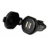 Lampa OptiLine Din-Tech 2 USB Plug (Double)»Motorlook.nl»8000692388822