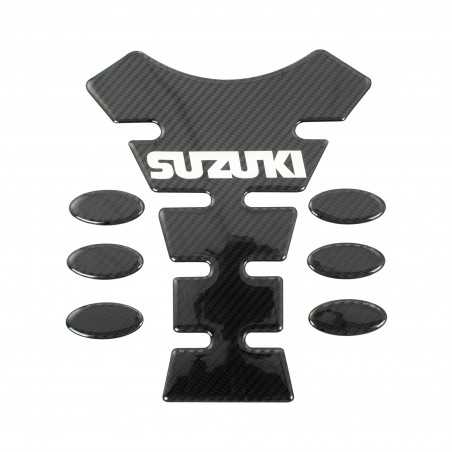 Bike-It Tank pad Spine Carbon Suzuki»Motorlook.nl»5034862060860