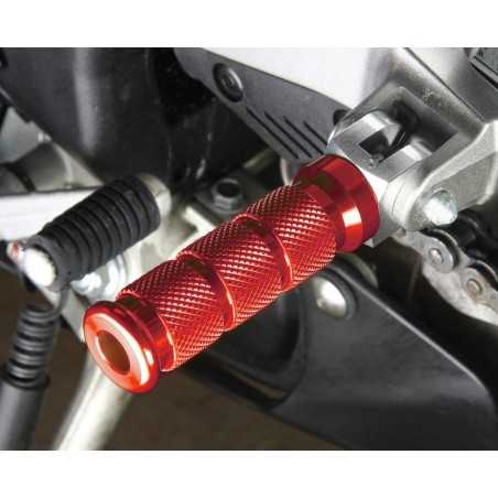 Biketek Footpegs Sport Round Alloy red | Ducati Front»Motorlook.nl»5034862225351