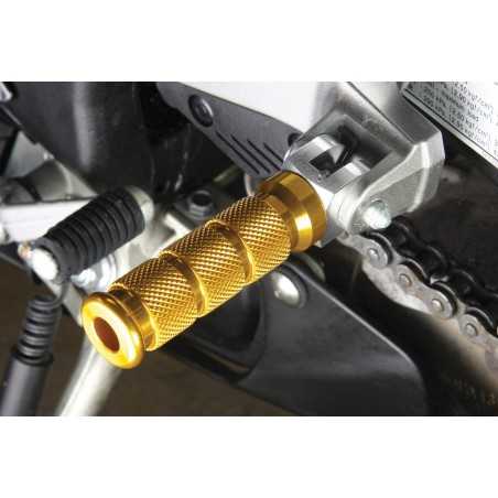 Biketek Footpegs Sport Round Alloy gold | Honda Front»Motorlook.nl»5034862203885