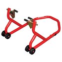 BikeTek Series 3 Front And Rear Track Paddock Stand Set - Red