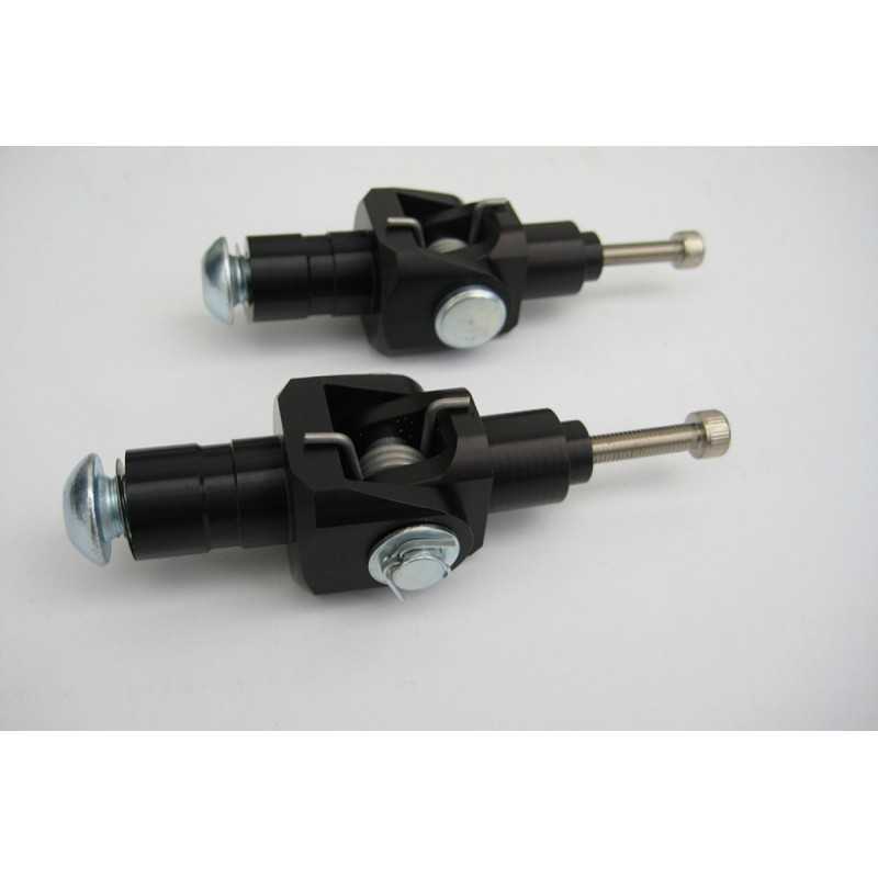 LSL Voetsteun-adapters, opklapbaar zwart»Motorlook.nl»4251342915569