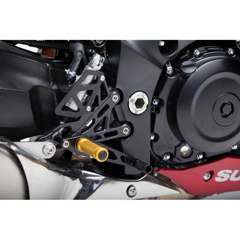 LSL Footrest system | Suzuki GSX-S1000 | black»Motorlook.nl»4251342907212