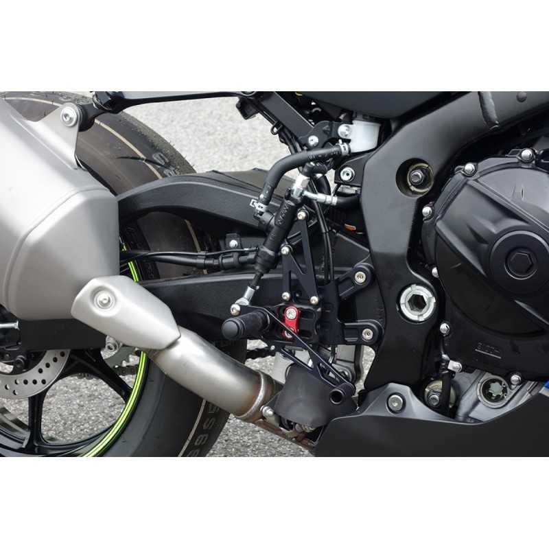 LSL Footrest system Adjustable | Suzuki GSX-R1000 | black»Motorlook.nl»4251342937585