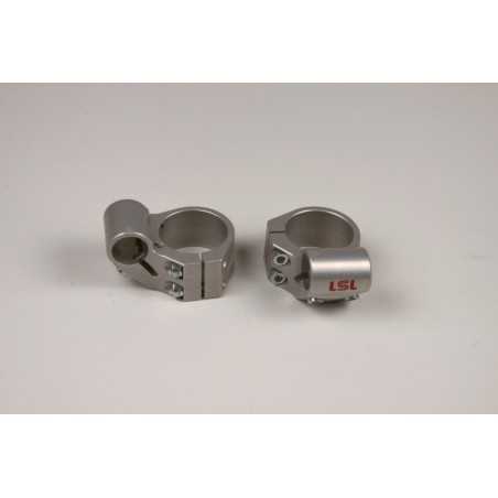 LSL Clip-ons klemmen  Speed-Match 50 mm, opklapbaar, zilver»Motorlook.nl»4251342932962
