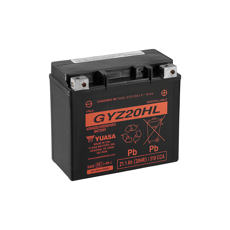 Yuasa Battery GYZ20HL»Motorlook.nl»