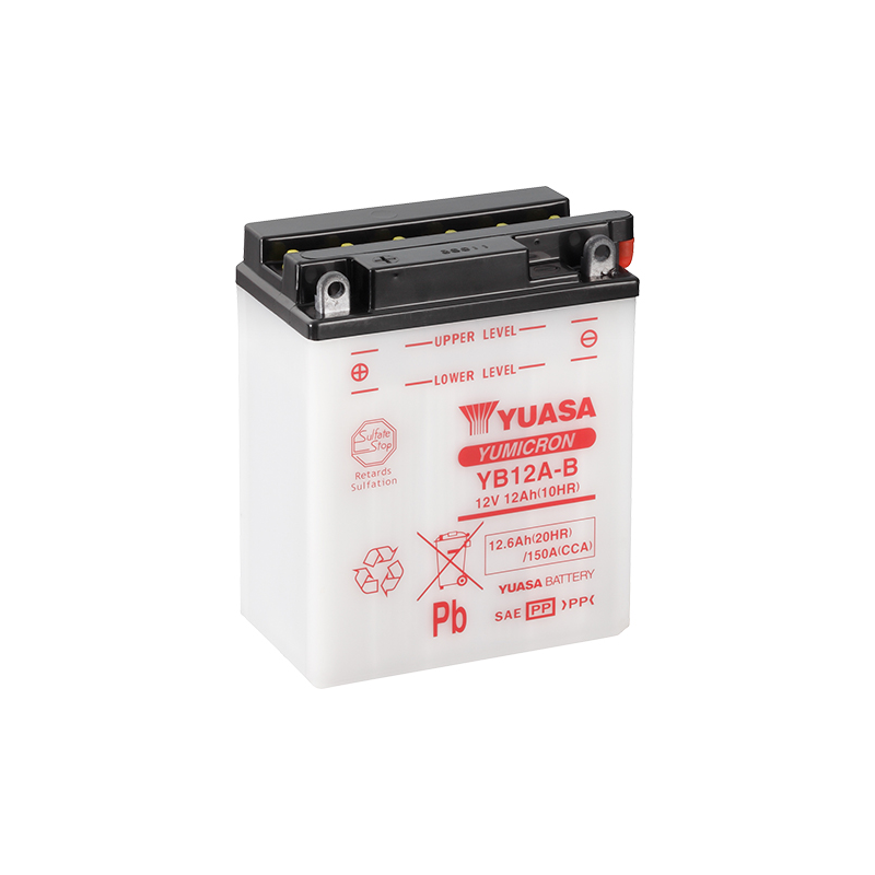 Yuasa Battery YB12A-B»Motorlook.nl»5050694005473