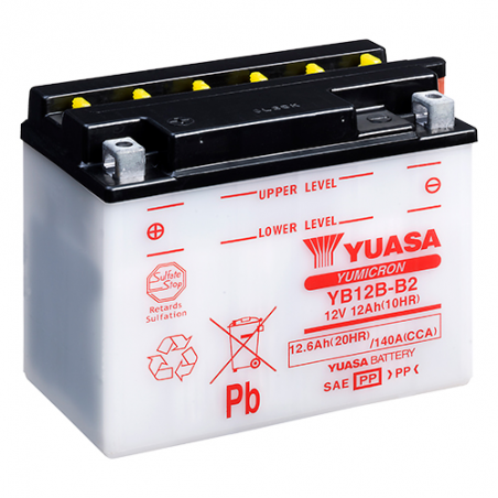 Yuasa Battery YB12B-B2»Motorlook.nl»5050694005480