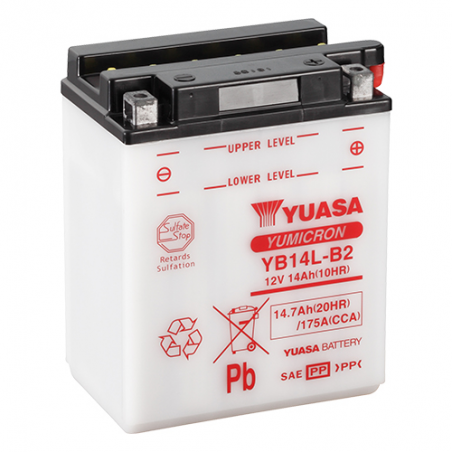 Yuasa Battery YB14-B2»Motorlook.nl»5050694005510