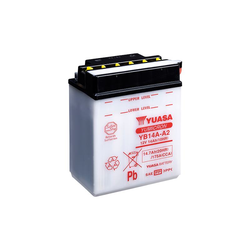 Yuasa Battery YB14A-A2»Motorlook.nl»5050694005534