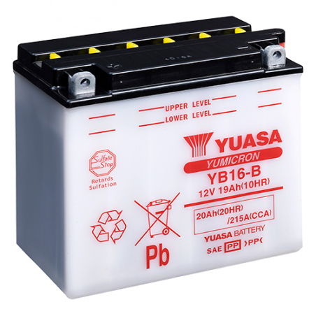 Yuasa Battery YB16-B»Motorlook.nl»5050694005619
