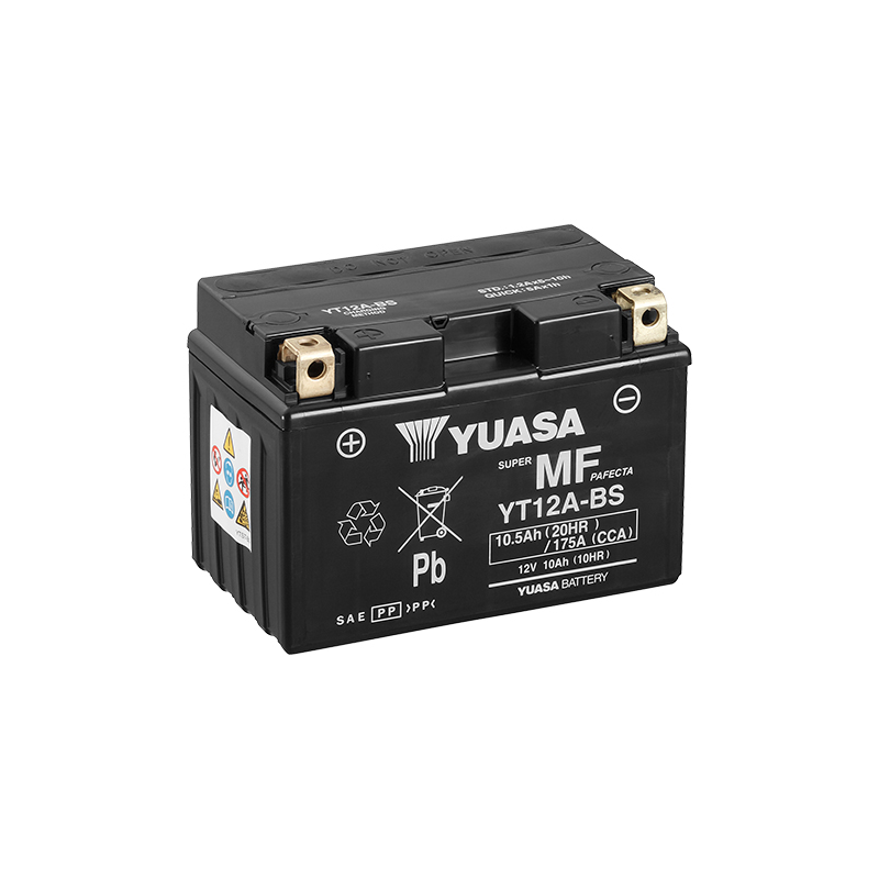 Yuasa Battery YT12A-BS»Motorlook.nl»5050694004490