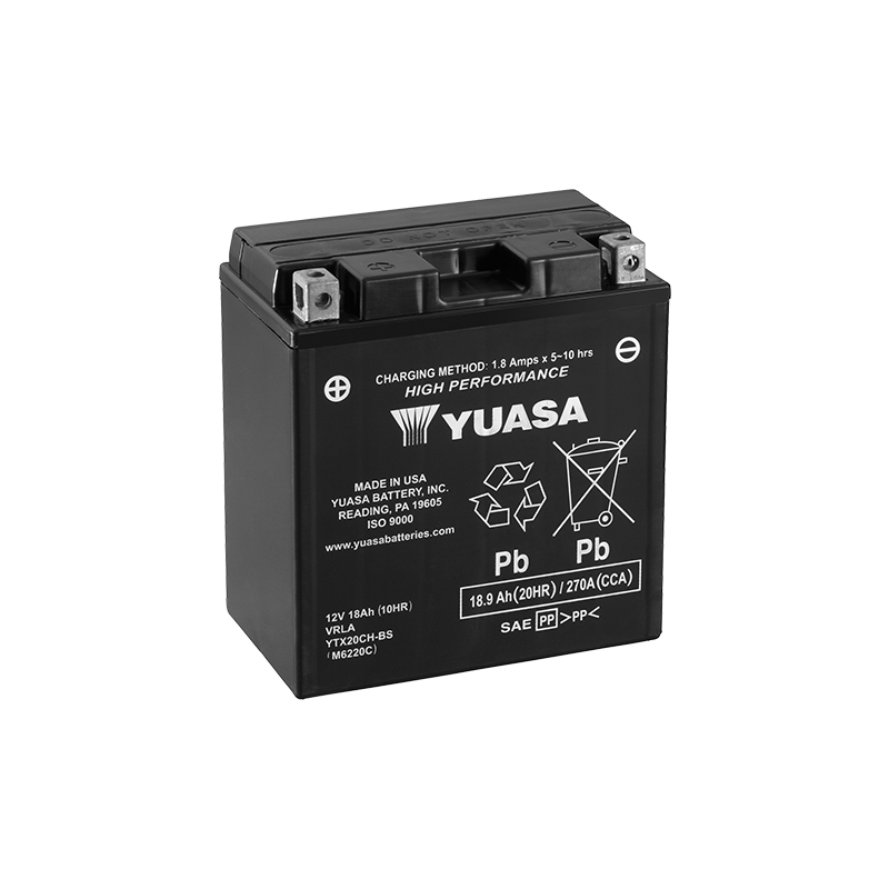 Yuasa Battery YTX20CH-BS»Motorlook.nl»
