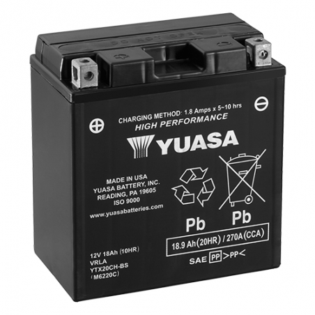 Yuasa Battery YTX20CH-BS»Motorlook.nl»