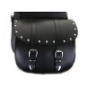 KM-Parts Saddlebags Leather black 1005 (studs)»Motorlook.nl»99011005
