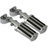 Bike-It Footrests Oval with clamp»Motorlook.nl»5034862316097