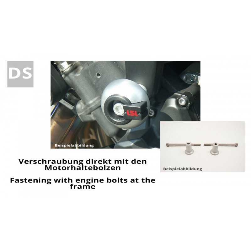 LSL Crash Pad® mounting kit black | BMW S1000RR»Motorlook.nl»4251342931941