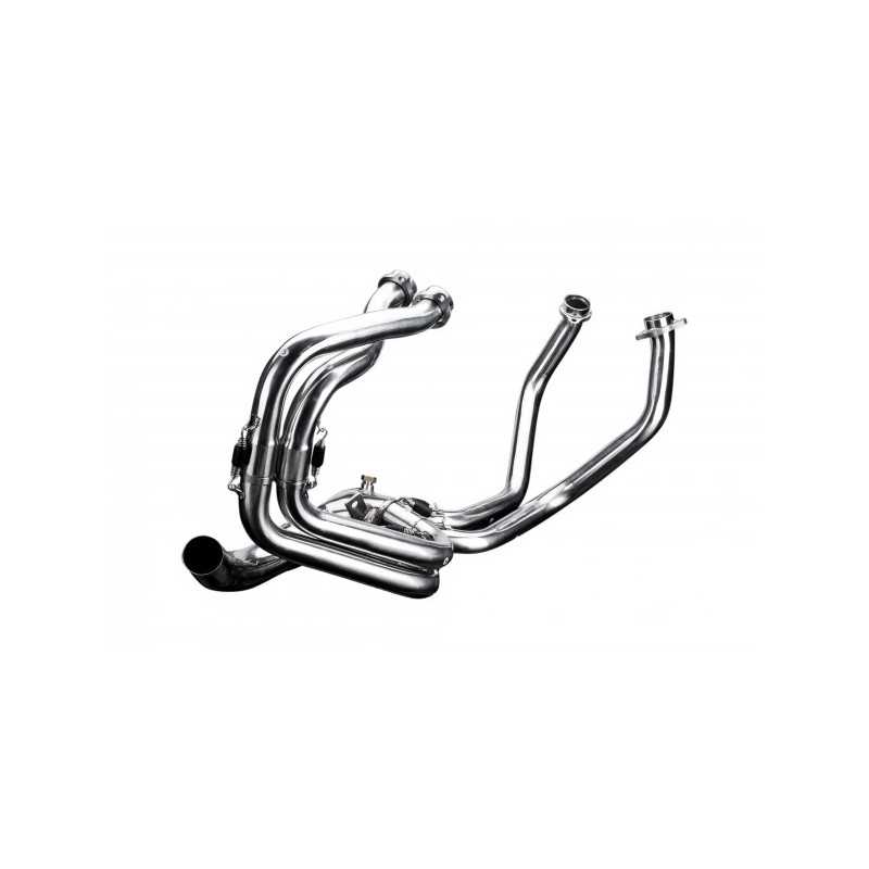 Delkevic Downpipes | Honda VFR800F/X | Stainless Steel»Motorlook.nl»