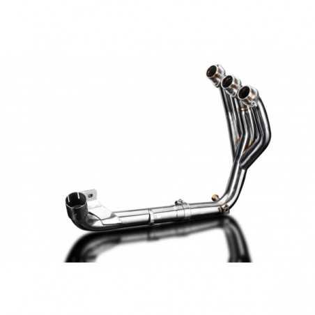 Delkevic Downpipes | Triumph Tiger 800 ABS | Stainless Steel»Motorlook.nl»
