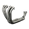 Delkevic Downpipes 4-1 | Yamaha FZS600 Fazer | Stainless Steel»Motorlook.nl»