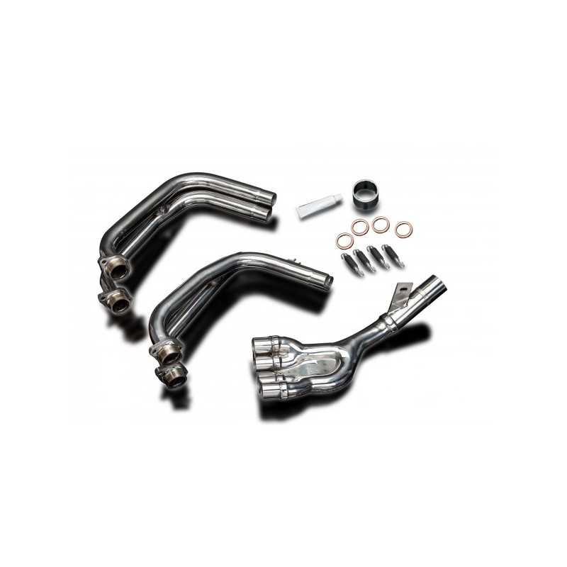 Delkevic Downpipes 4-1 | Yamaha FZS600 Fazer | Stainless Steel»Motorlook.nl»