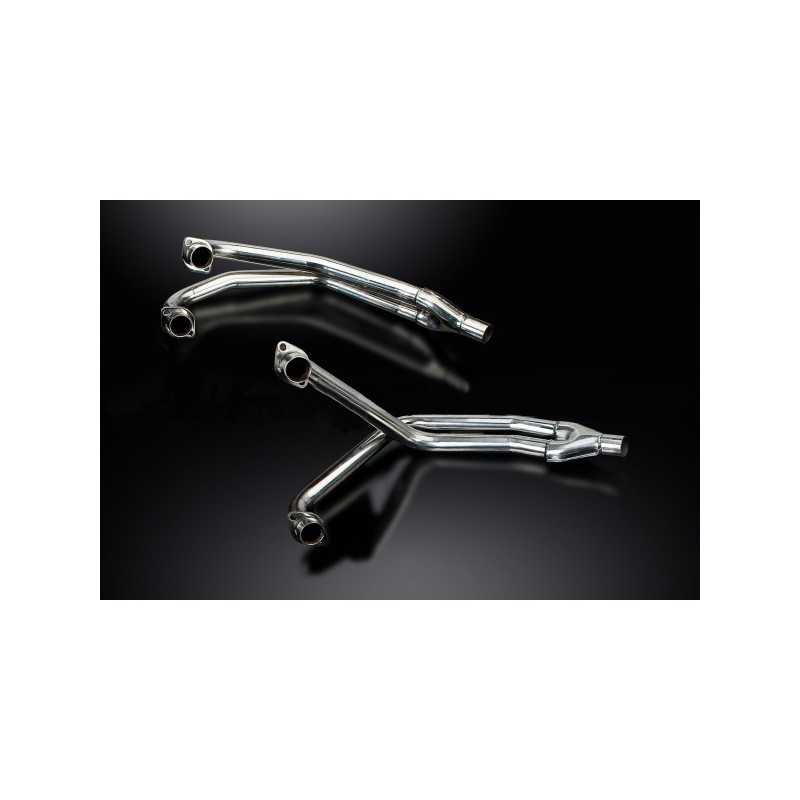 Delkevic Downpipes 4-2 | Yamaha XJ600 Diversion | Stainless Steel»Motorlook.nl»