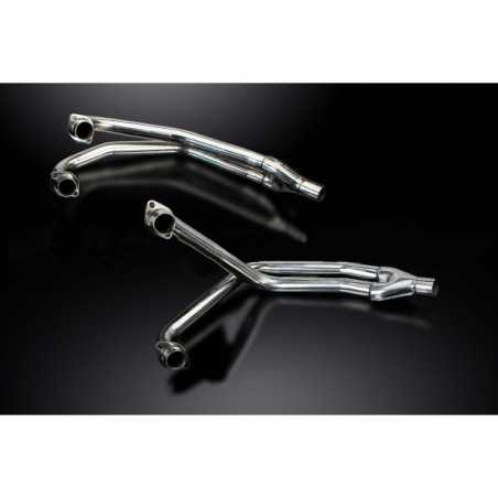 Delkevic Downpipes 4-2 | Yamaha XJ600 Diversion | Stainless Steel»Motorlook.nl»