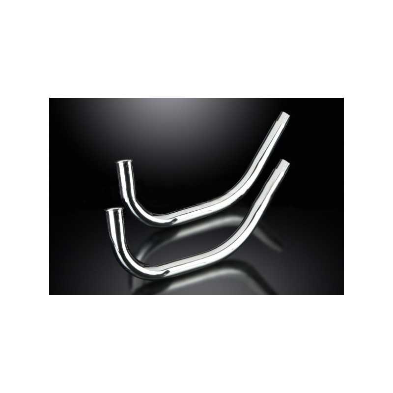 Delkevic Center Downpipes (2) | Honda CBX1000Z/A//B | Stainless Steel»Motorlook.nl»