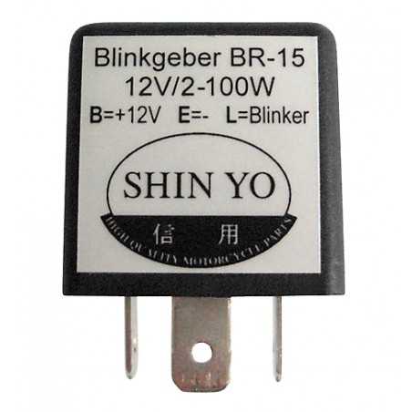 Shin-Yo Relay Flashing Light | 3-pin»Motorlook.nl»4054783027026