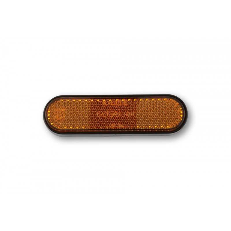 Shin-Yo Reflector orange 96mm | Front fork | self adhesive»Motorlook.nl»4054783254811