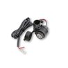 Shin-Yo USB (dubbel) stuurbevestiging 12V/2A»Motorlook.nl»4054783227877