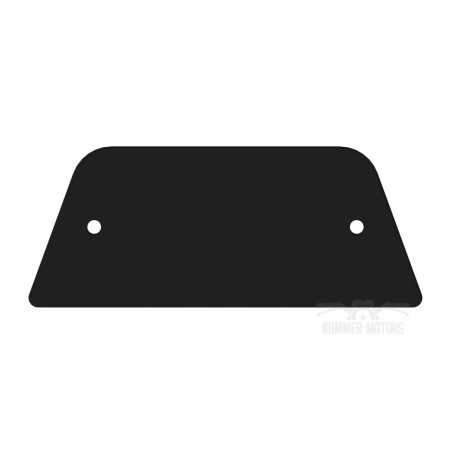 EMP Decorative back plate low blind | black»Motorlook.nl»