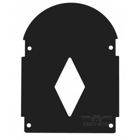 EMP Decorative back plate Luxe window | black»Motorlook.nl»2500000064937