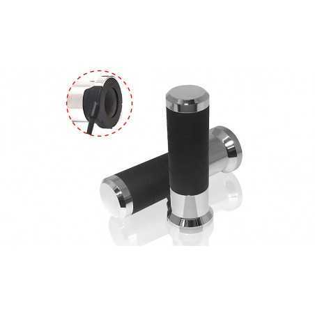 Koso Heating Grips Titanium (7/8"/ø22mm)»Motorlook.nl»