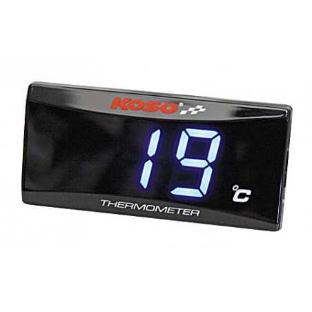 Koso Thermometer (olie/water)»Motorlook.nl»4260303010526