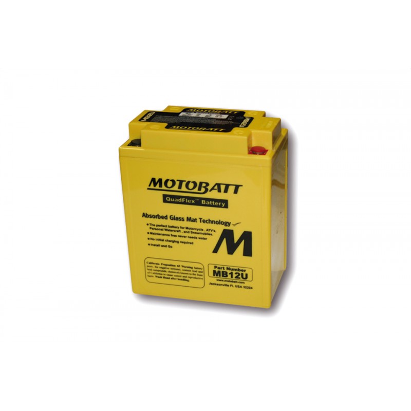Motobatt Battery MB12U 4-pin»Motorlook.nl»4054783038824
