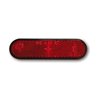 TechLine Reflector ovaal rood 95mm | bout»Motorlook.nl»4054783034222