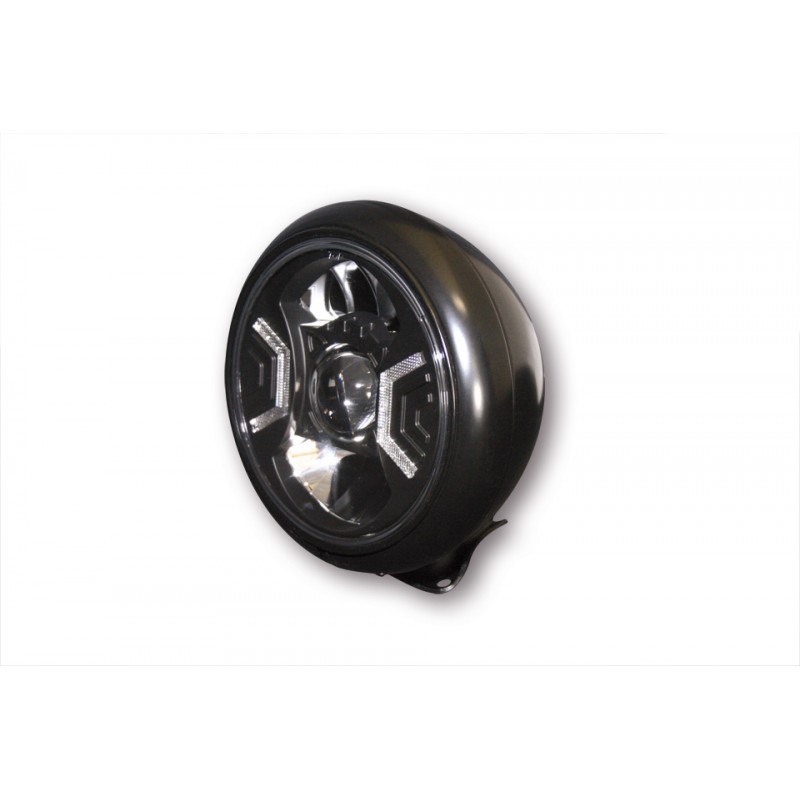 Highsider Spotlight 7" LED HD-Style Type-2 zwart (onderbevestiging)»Motorlook.nl»4054783188024
