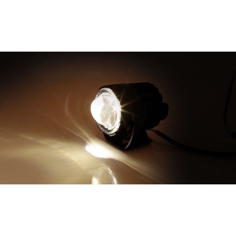 Highsider Koplamp (small) LED dimlicht FT13-LOW matzwart»Motorlook.nl»4054783547920
