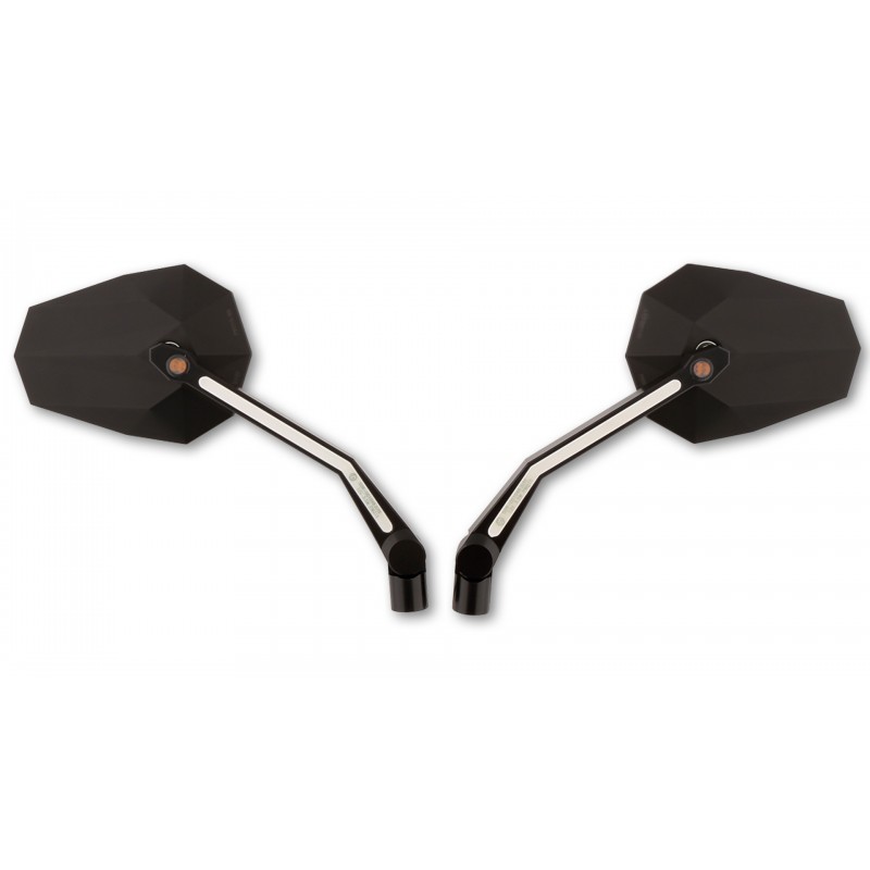 Highsider Spiegels Stealth-X4 met LED knipperlichten/positielichten»Motorlook.nl»4054783260119