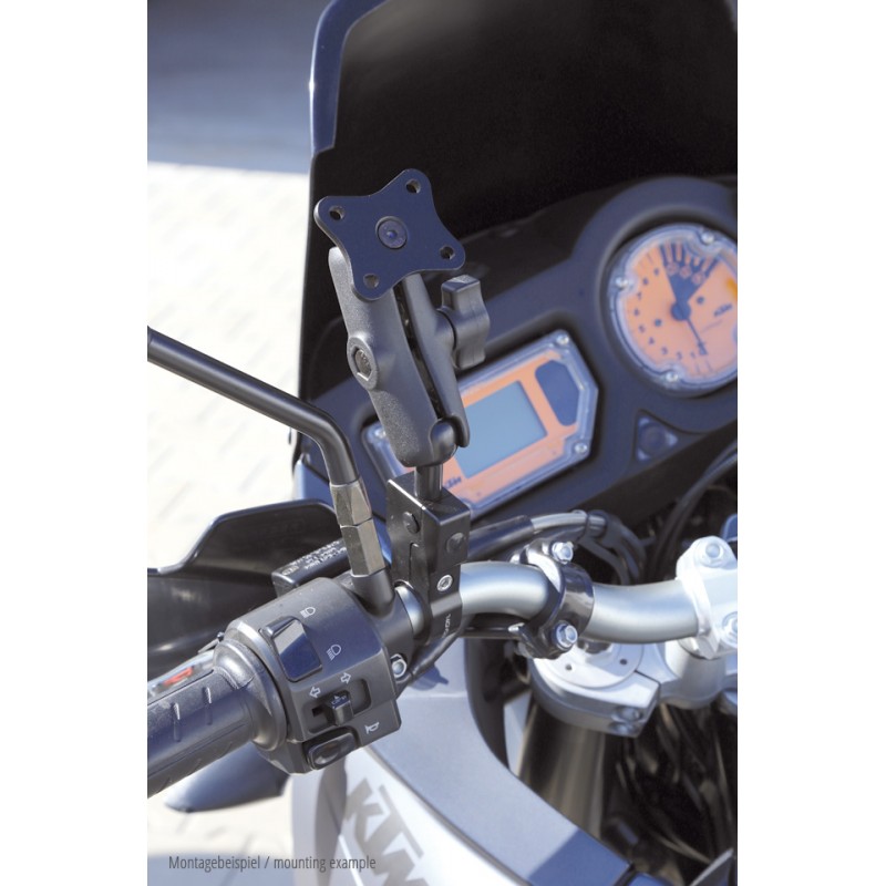 Highsider Mounting bracket handlebar/crash bar CNC | ø20-28mm»Motorlook.nl»4054783211449
