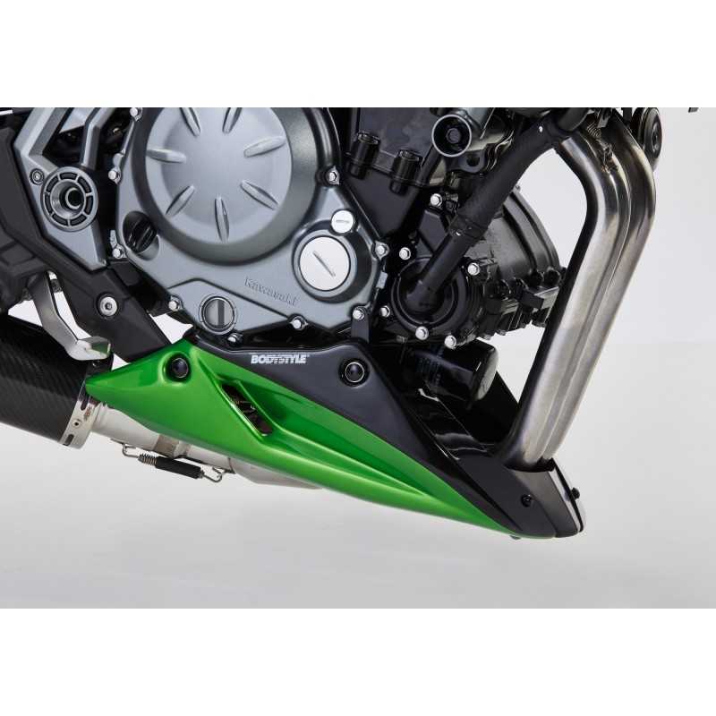 Bodystyle BellyPan | Kawasaki Z650 | green/black»Motorlook.nl»4251233340630