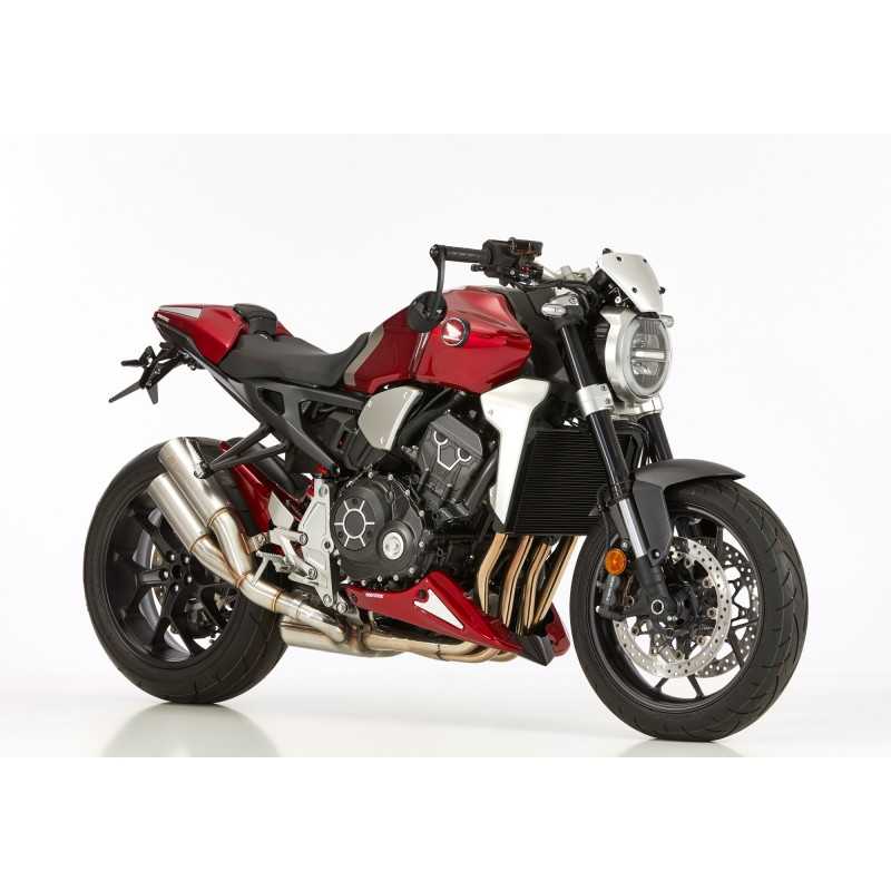 Bodystyle Hugger Achterwiel + alu kettingbeschermer | Honda CB1000R | zilver/zwart»Motorlook.nl»4251233344355