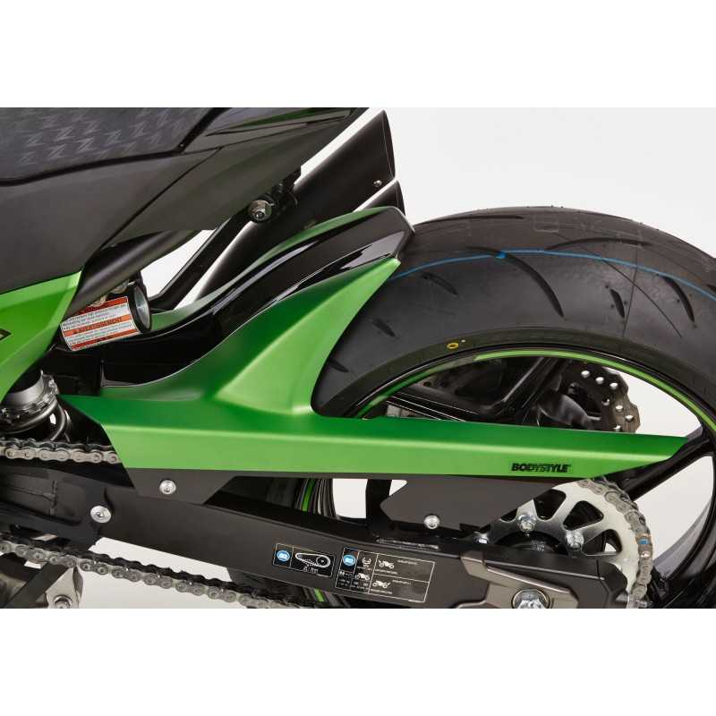 Bodystyle Hugger Achterwiel | Kawasaki Z800(+E) | wit/zwart»Motorlook.nl»4251233309668