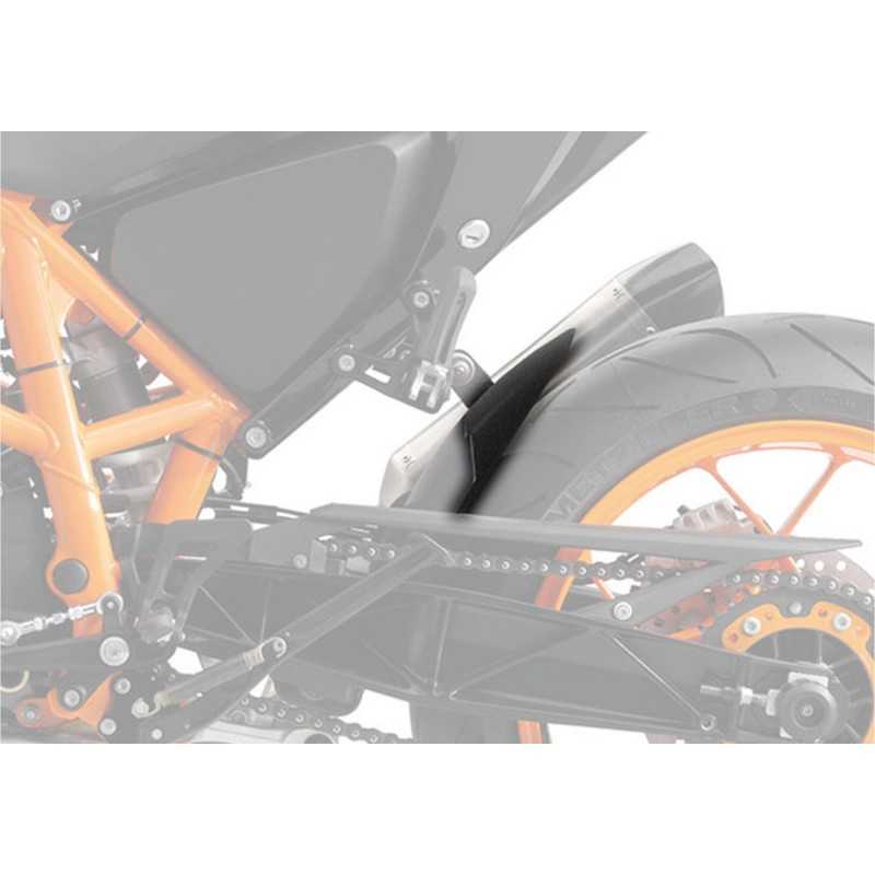 Bodystyle Hugger extensie Achter | KTM 690 Duke/R | zwart»Motorlook.nl»4251233340951