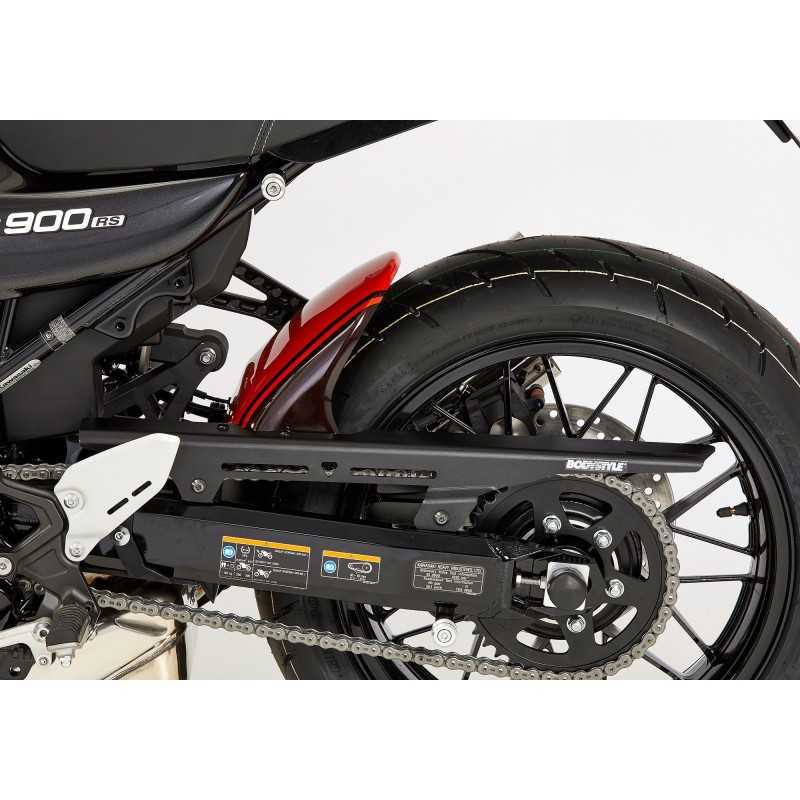 Bodystyle Hugger Achterwiel + alu kettingbeschermer | Kawasaki Z900RS | bruin»Motorlook.nl»4251233342627
