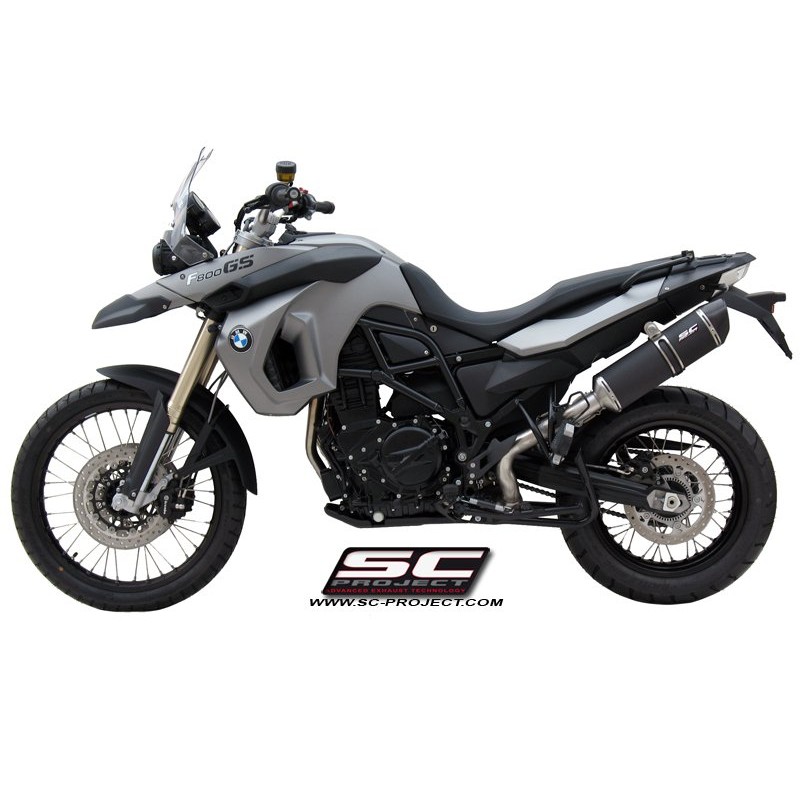 SC-Project Exhaust Oval carbon BMW F650GS/F800GS»Motorlook.nl»